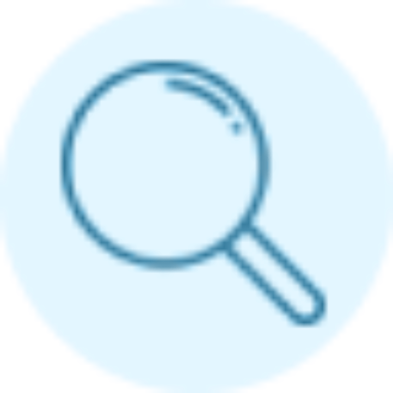 Forstørrelsesglass-ikon